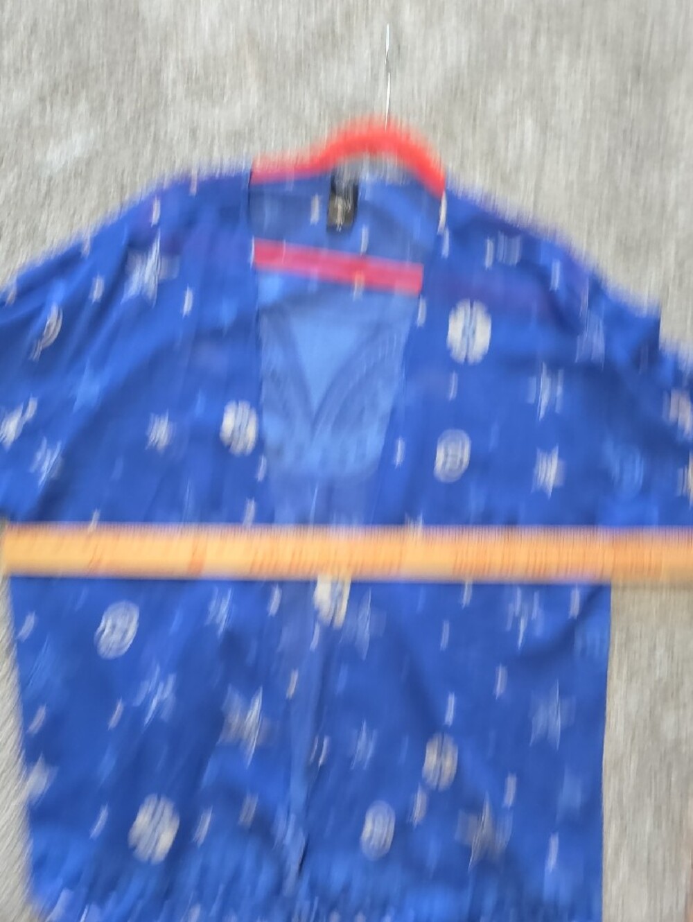 Disney Blue PRINCESS Kimono Cardigan XL - Picture 4 of 5